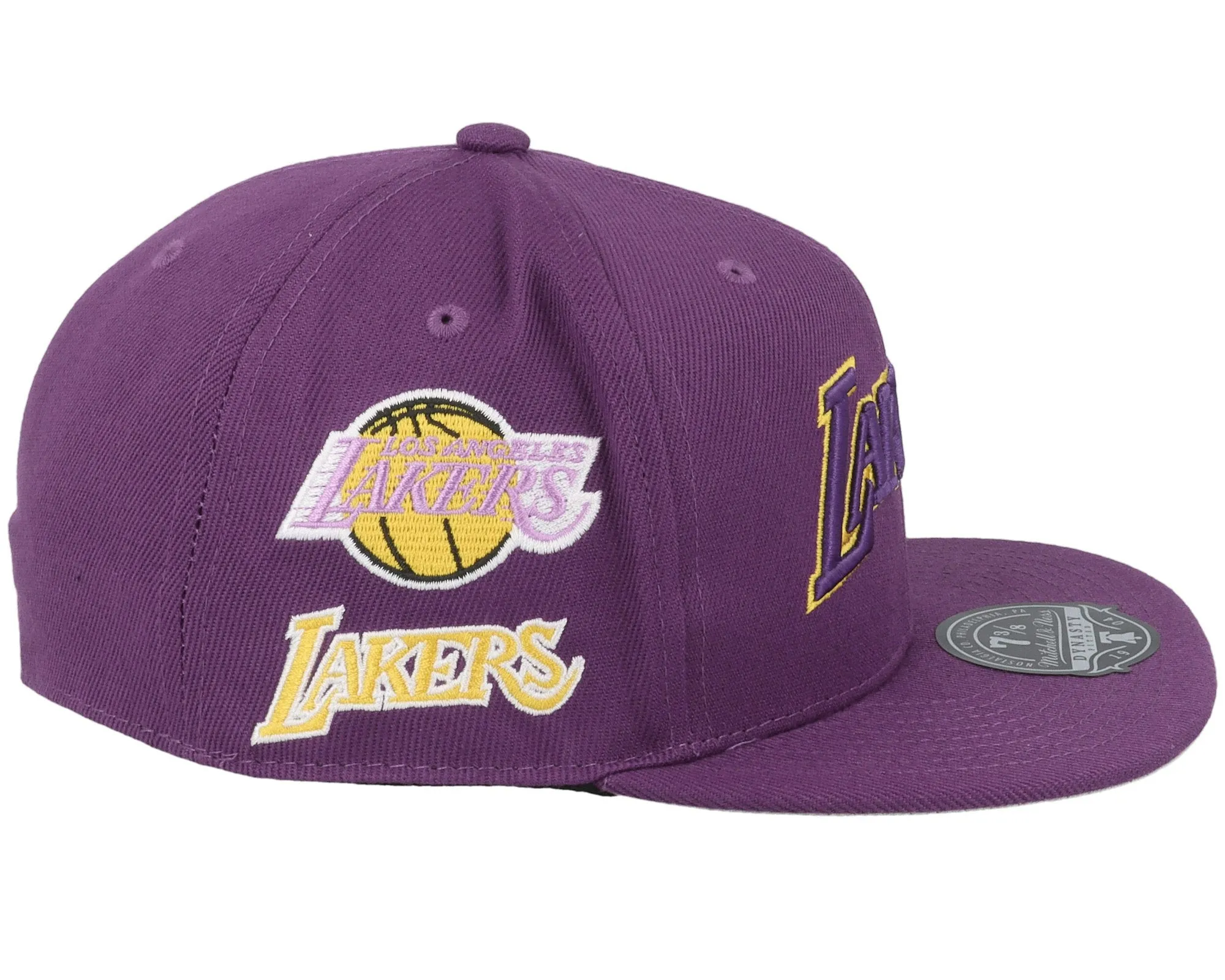 Mitchell & Ness Men's NBA Team Origins Fitted Hwc Lakers Fitted Caps sold by Zulily product image thumbnail 4
