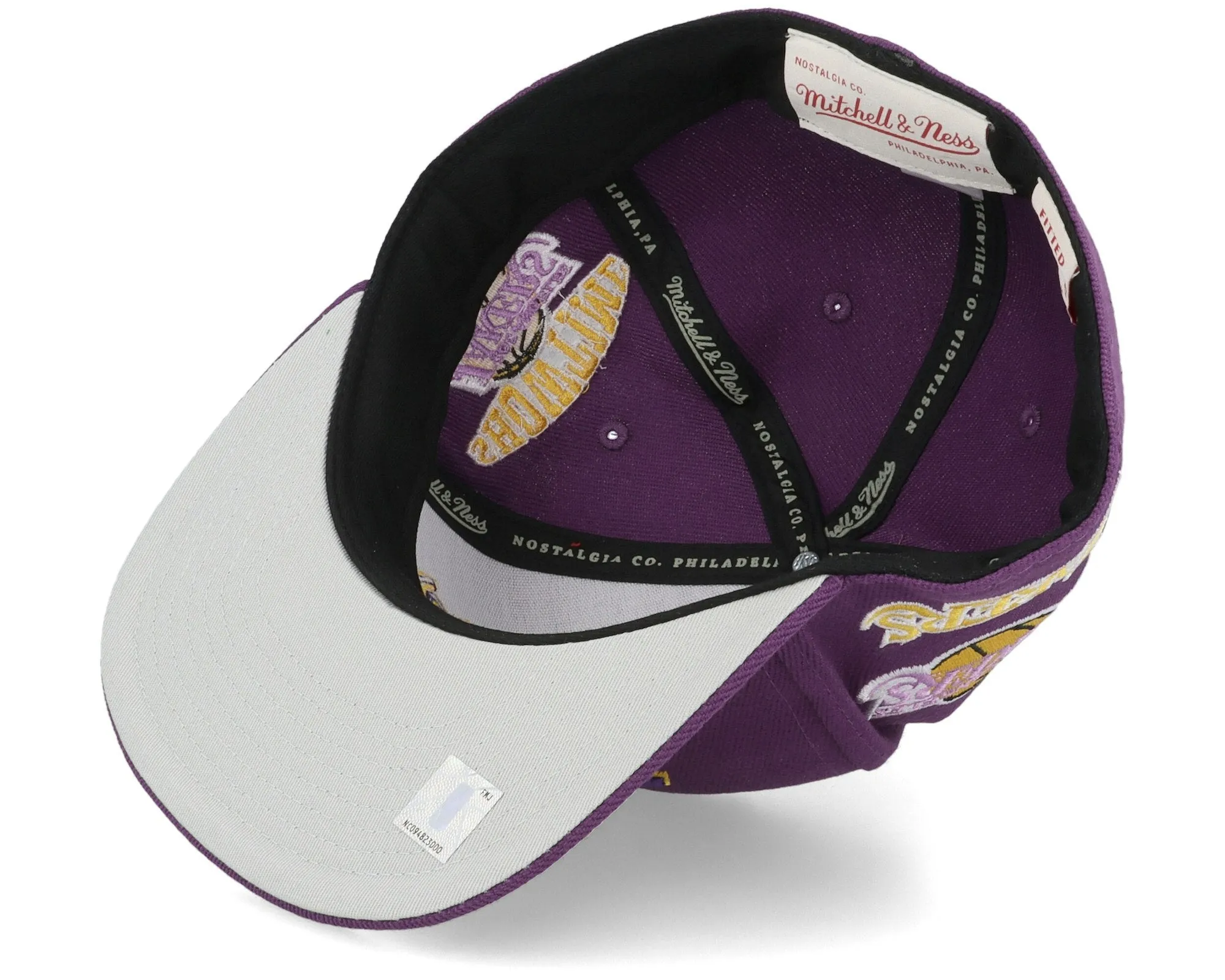 Mitchell & Ness Men's NBA Team Origins Fitted Hwc Lakers Fitted Caps sold by Zulily product image thumbnail 5
