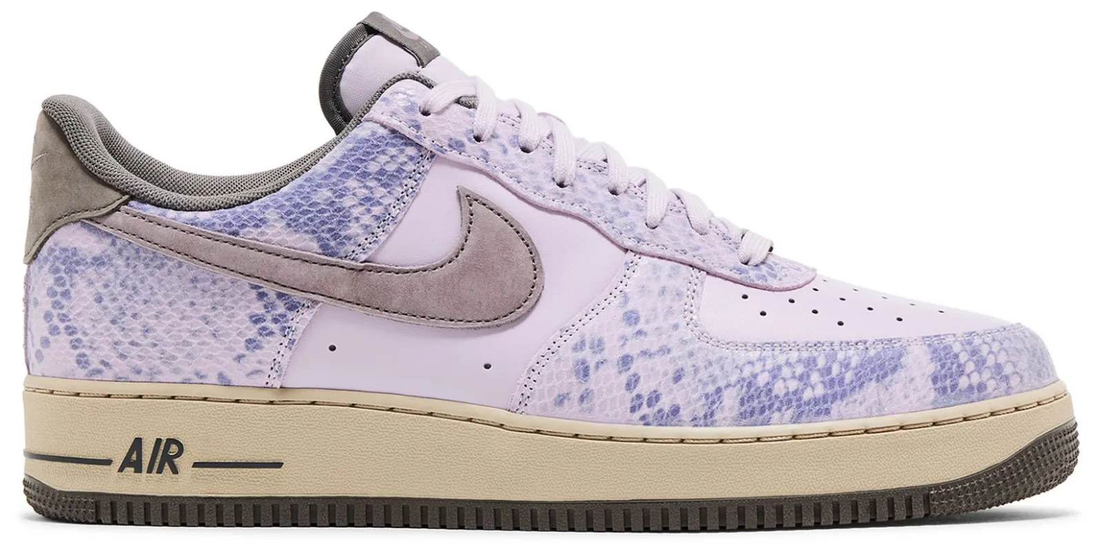 Nike Men's Air Force 1 '07 Lv8 'Purple Snakeskin' Sneakers sold by Zulily