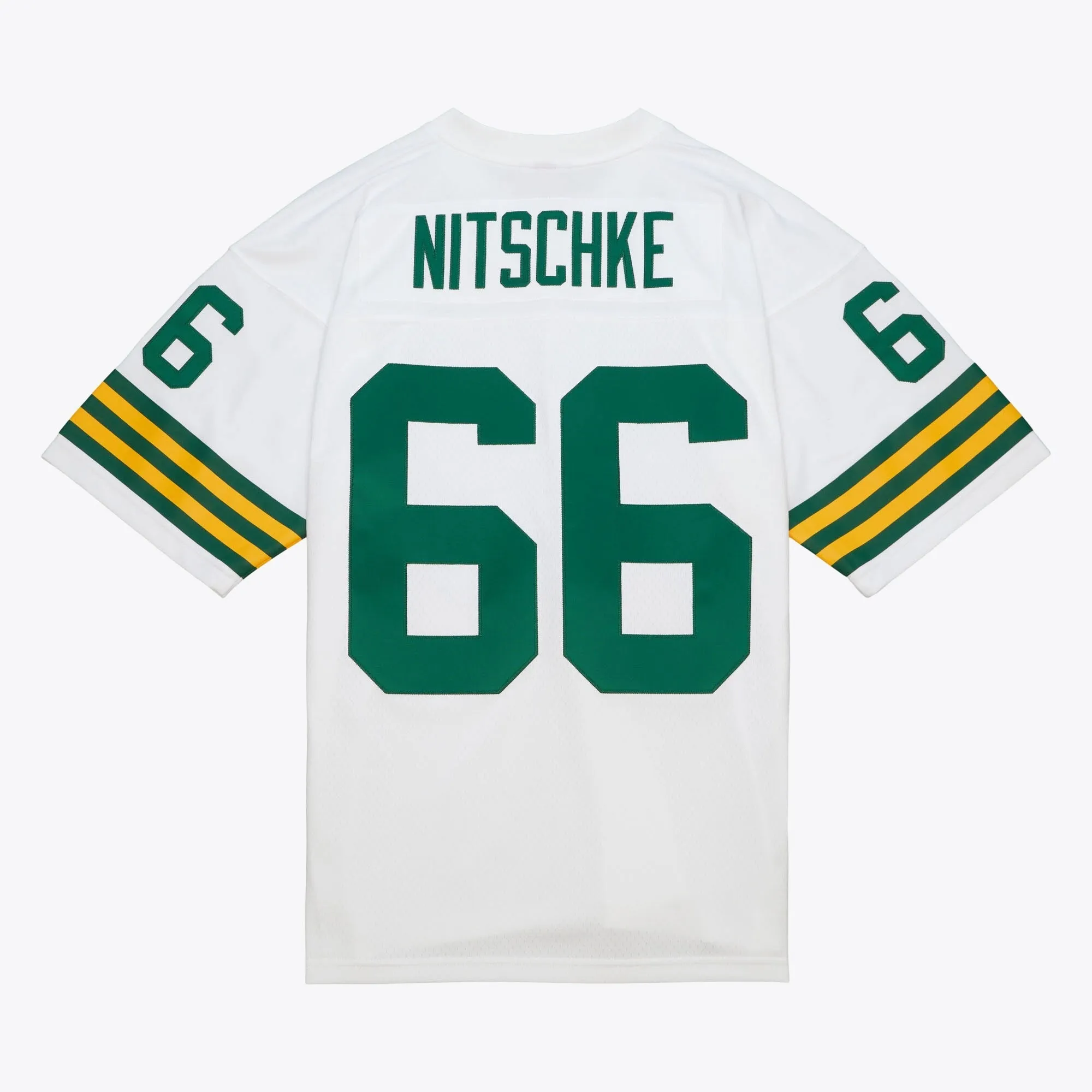 Mitchell & Ness Men's NFL White Jersey Packers 1966 Ray Nitschke Jerseys sold by Zulily product image thumbnail 2