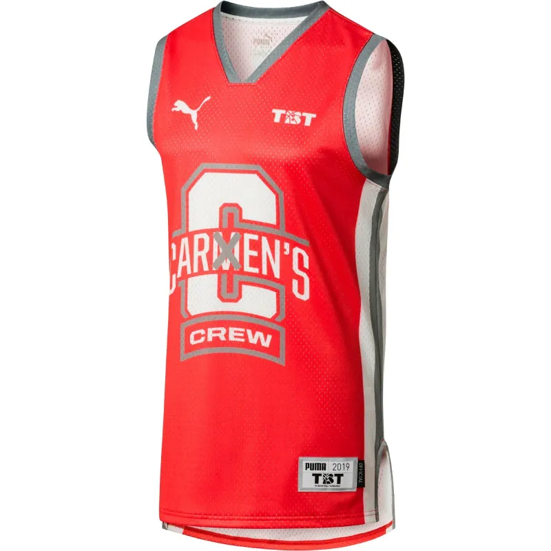 Puma Men's Tbt Basketball Jersey Carcrew made by Puma