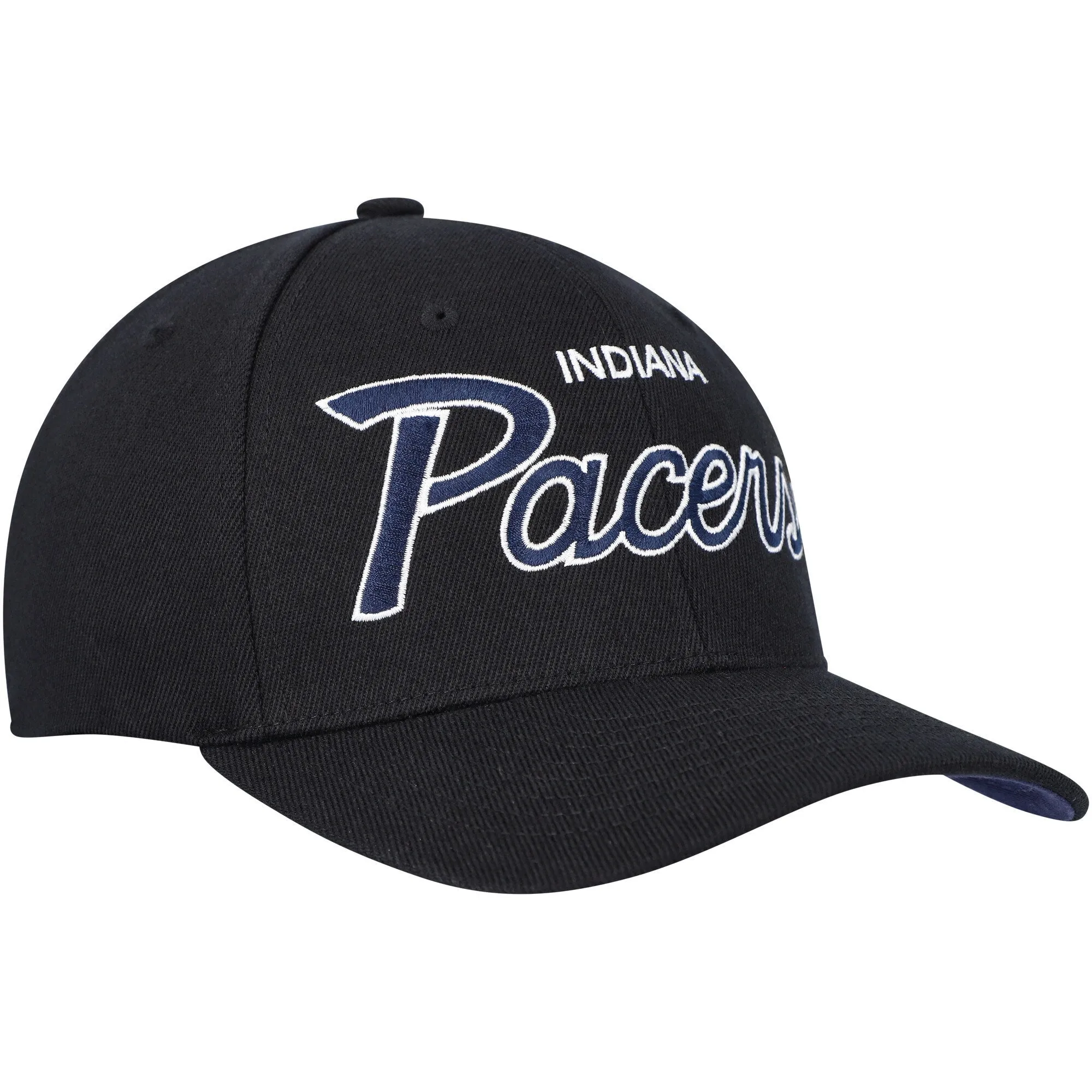 Mitchell & Ness Men's NBA Team Script 2.0 Stretch Snapback Pacers Snapback Caps sold by Zulily product image thumbnail 3