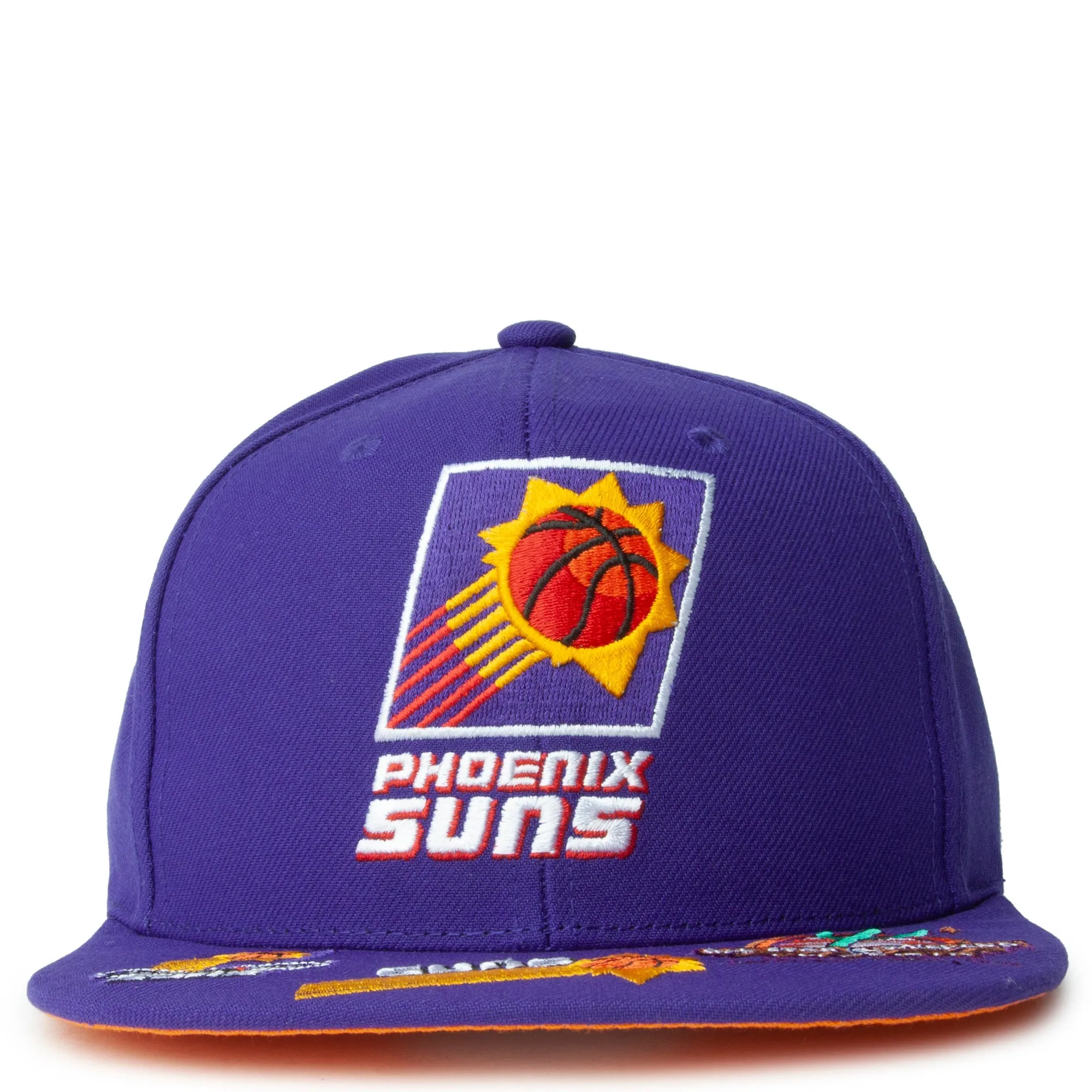 Mitchell & Ness Men's NBA Front Face Snapback Hwc Suns Snapback Caps sold by Zulily product image thumbnail 2