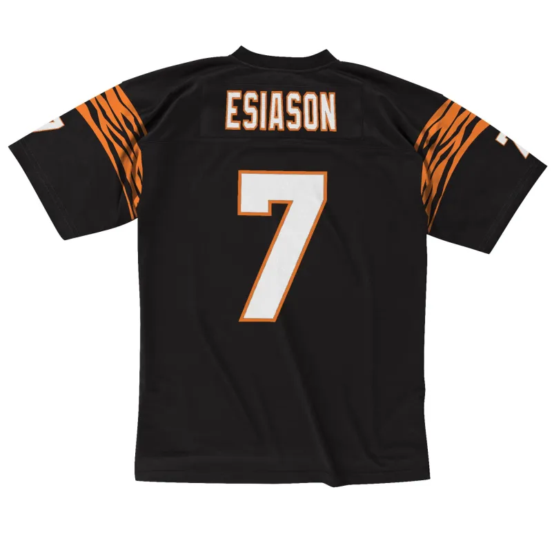 Mitchell & Ness Men's NFL Legacy Jersey 1989 Bengals Boomer Esiason Jerseys made by Mitchell & Ness