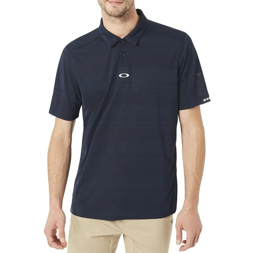 Oakley Men's Aero Stripe Jacquard Polo Polos sold by Zulily