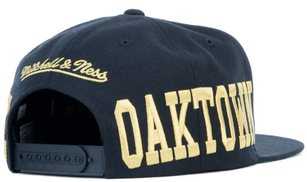 Mitchell & Ness Men's NBA Golden State Warriors Gold Oaktown Snapback sold by Zulily product image thumbnail 4