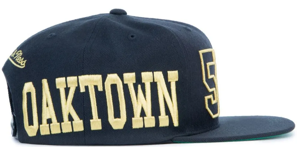 Mitchell & Ness Men's NBA Golden State Warriors Gold Oaktown Snapback sold by Zulily product image thumbnail 3