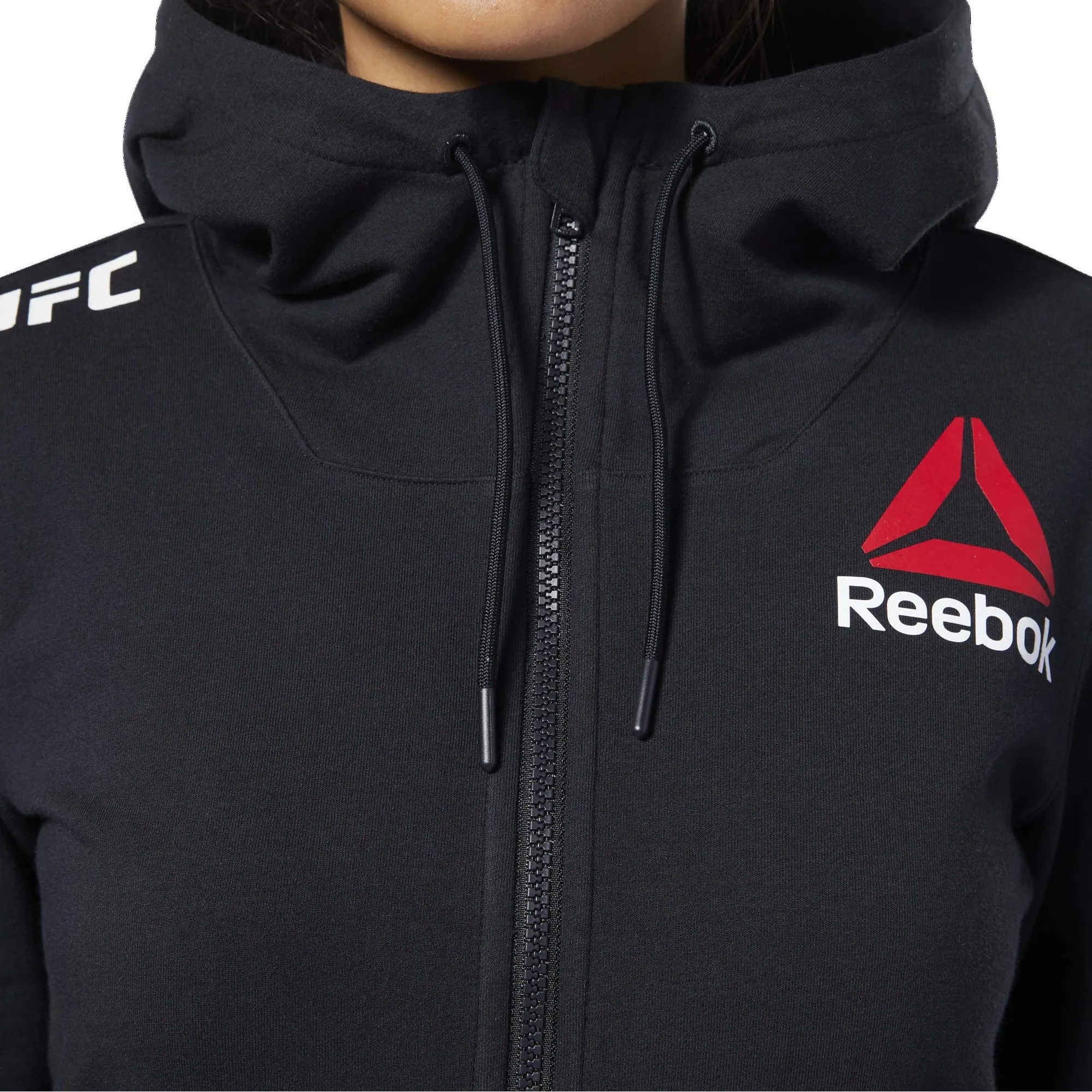 Reebok Women's UFC Fighter Kit Walkout Hoodie sold by Zulily product image thumbnail 5