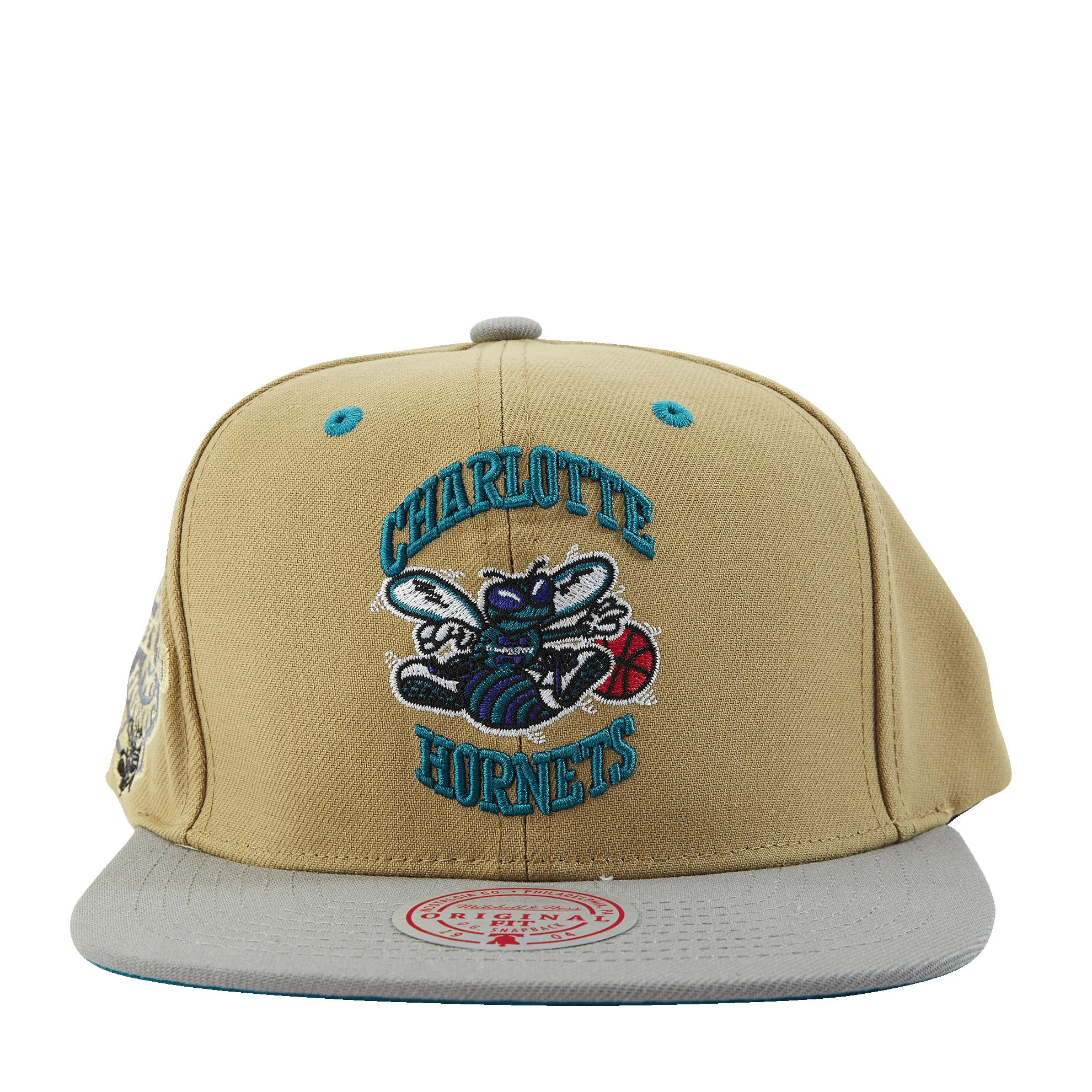 Mitchell & Ness Men's NBA Classic Canvas Snapback Hwc Hornets Snapback Caps sold by Zulily product image thumbnail 2