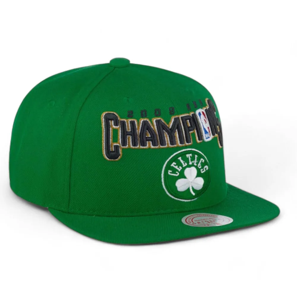 Mitchell & Ness Men's NBA 2008 NBA Champs Snapback Hwc Celtics Snapback Caps sold by Zulily product image thumbnail 2