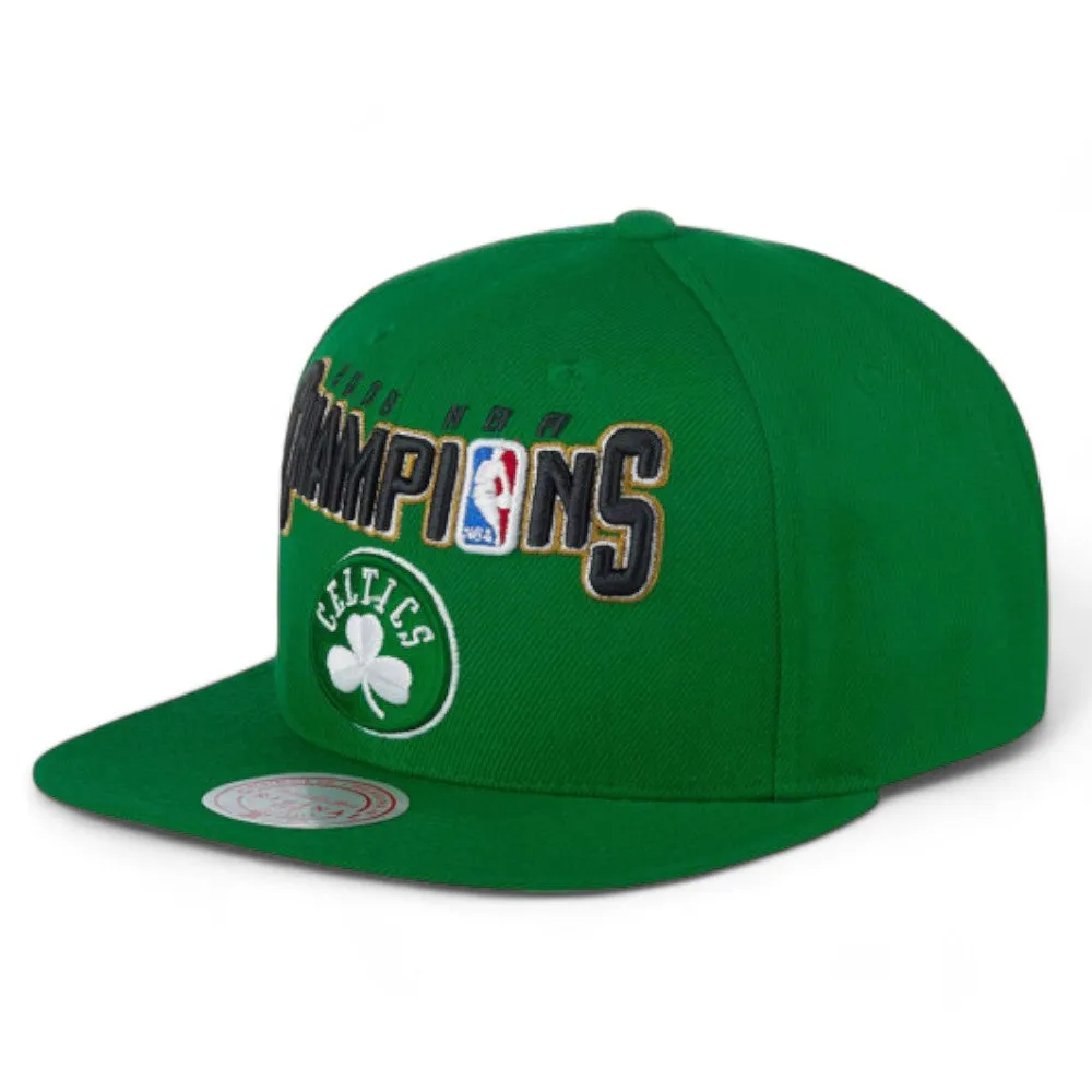 Mitchell & Ness Men's NBA 2008 NBA Champs Snapback Hwc Celtics Snapback Caps sold by Zulily