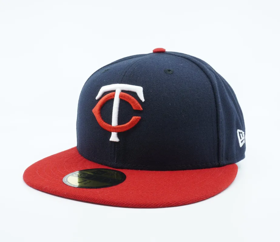 New Era Men's MLB Authentic Collection On Field 59Fifty Fitted Cap Minnesota Twins sold by Zulily