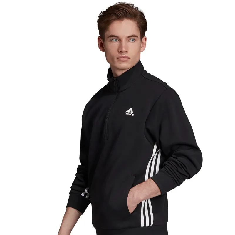adidas Men's Must Haves 3-Stripes 1/2 Zip sold by Zulily