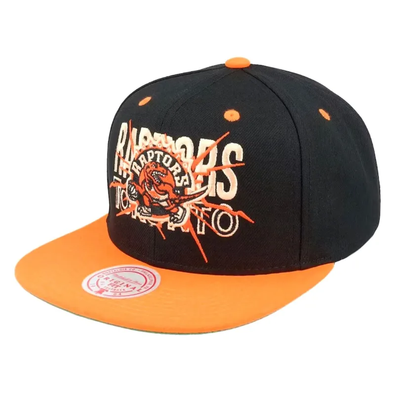 Mitchell & Ness Men's NBA Toronto Raptors Shattered Snapback Hats sold by Zulily