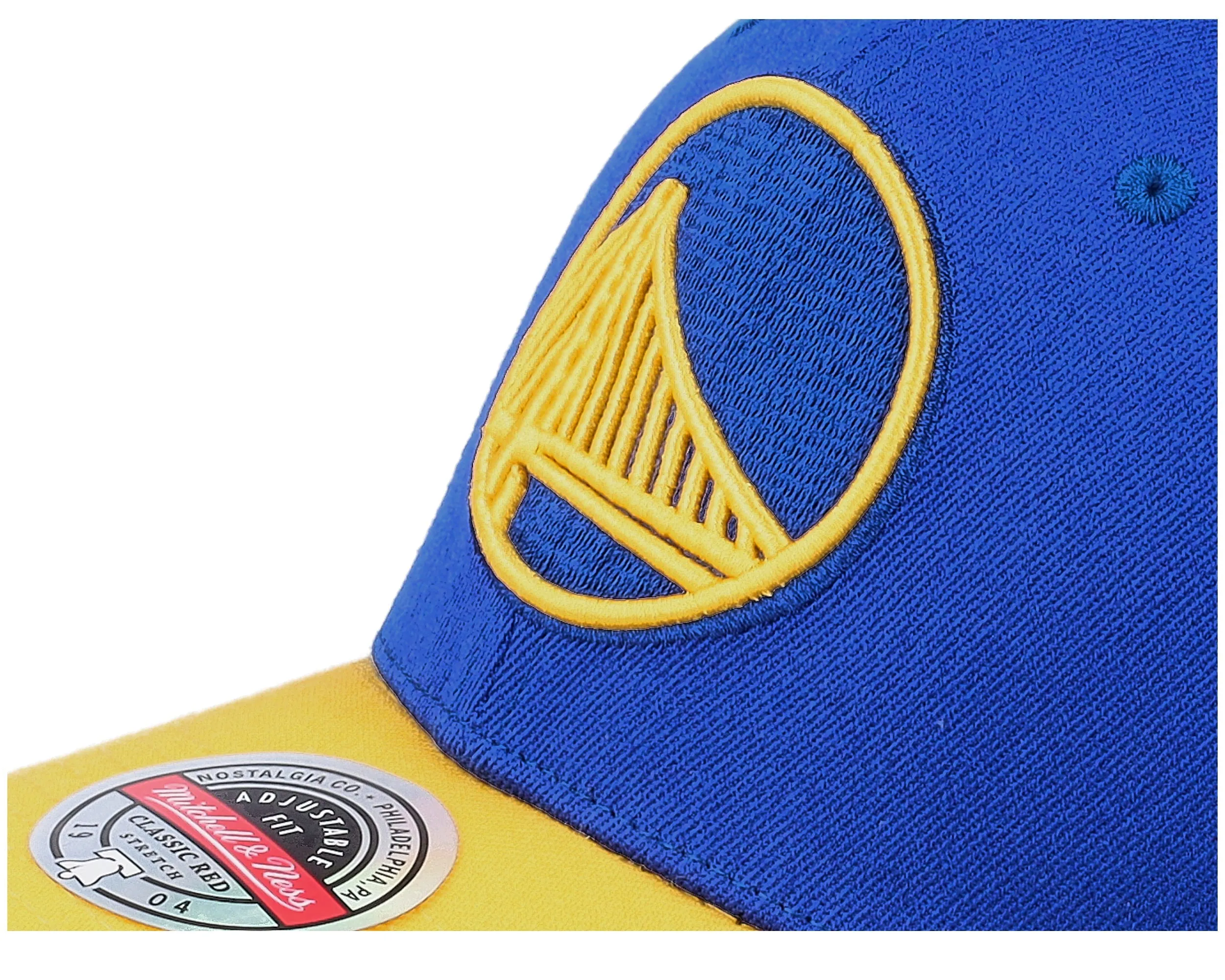 Mitchell & Ness Men's NBA Team 2 Tone 2.0 Stretch Snapback NBA Warriors Snapback Caps sold by Zulily product image thumbnail 3