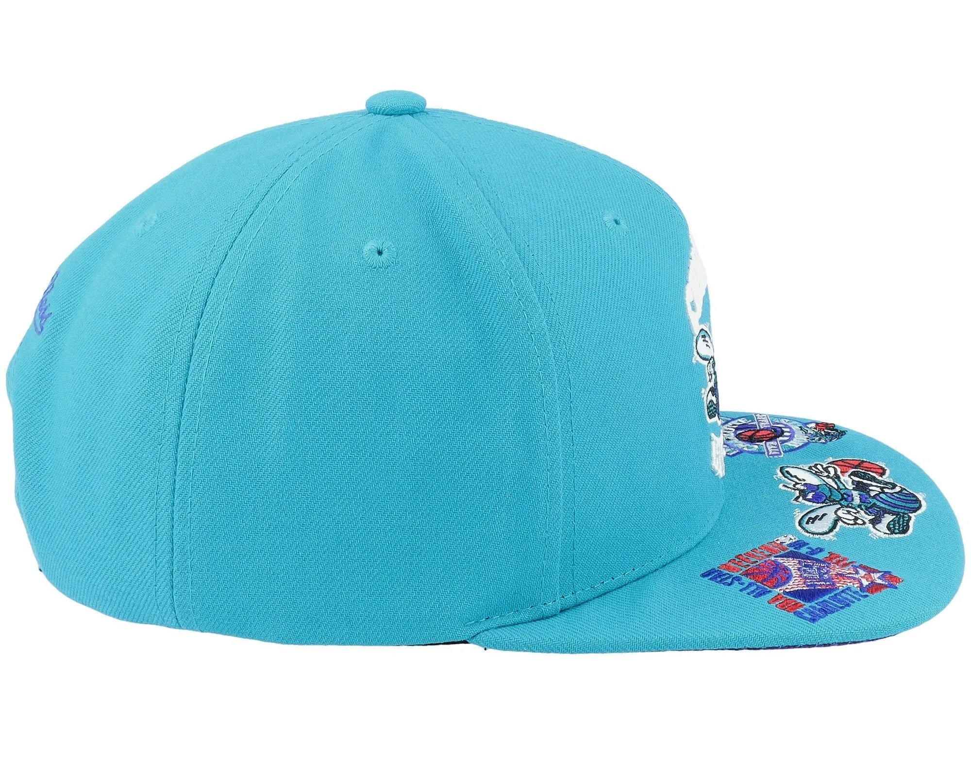 Mitchell & Ness Men's NBA Front Face Snapback Hwc Hornets Snapback Caps sold by Zulily product image thumbnail 3