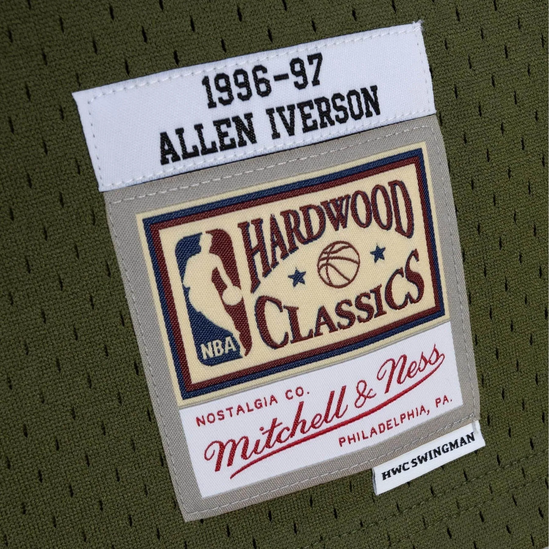 Mitchell & Ness Men's Flight Swingman Jersey 76Ers 1996 Allen Iverson Jerseys sold by Zulily product image thumbnail 4