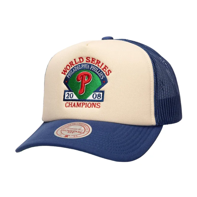 Mitchell & Ness Men's MLB Bases Loaded Trucker Phillies 2008 Hats sold by Zulily