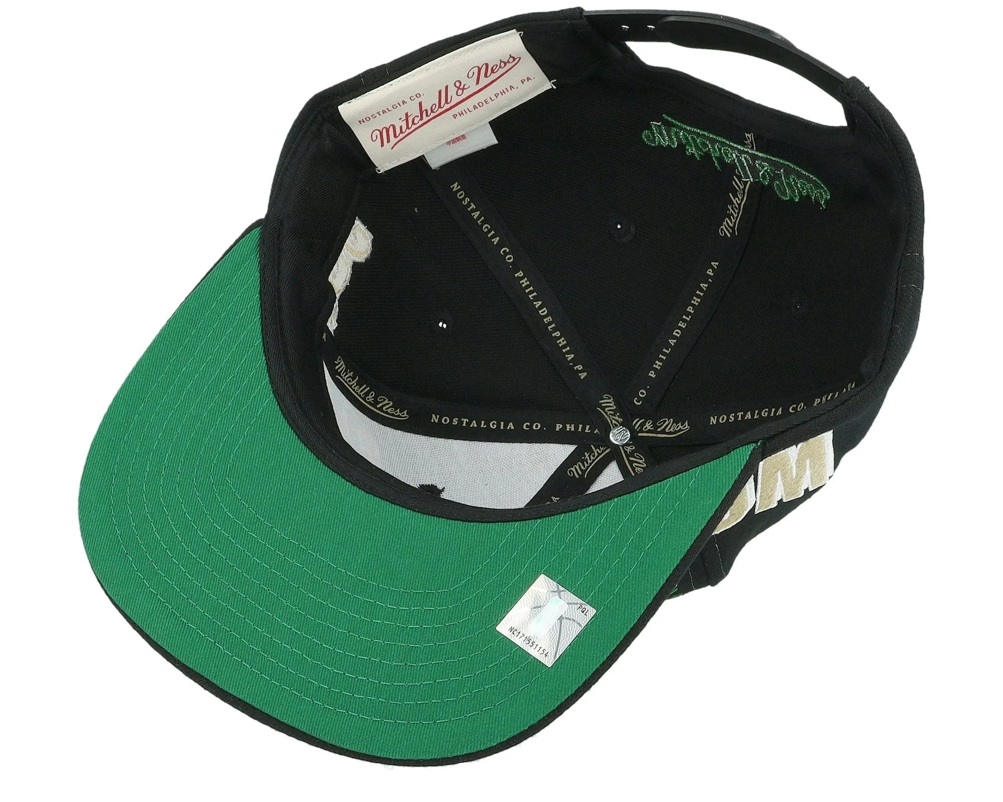 Mitchell & Ness Men's NBA World Champs Snapback Celtics Snapback Caps sold by Zulily product image thumbnail 4