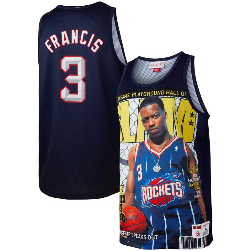 Mitchell & Ness Men's Slam Sublimated Tank Rockets Steve Francis Tank Tops sold by Zulily