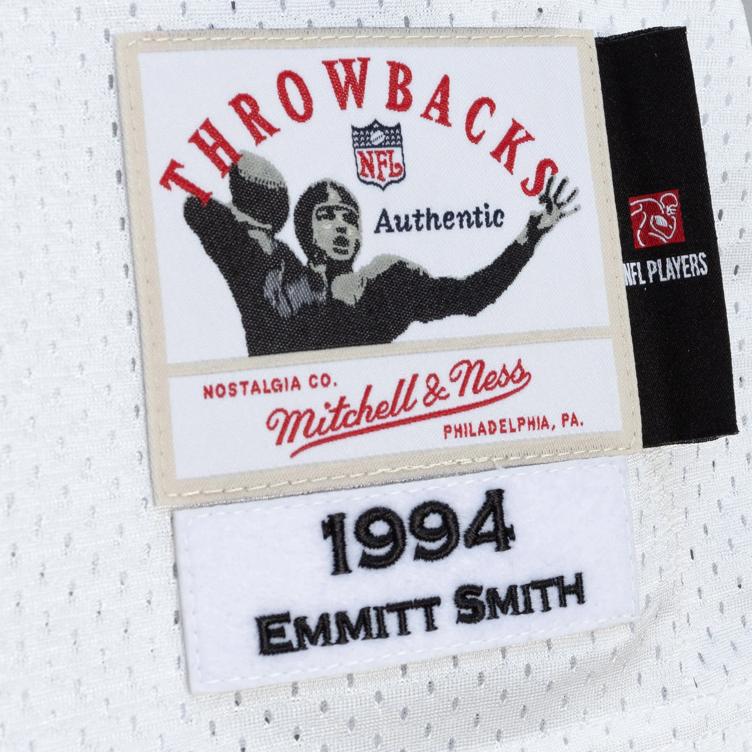 Mitchell & Ness Men's NFL White Jersey Cowboys 1994 Emmitt Smith Jerseys sold by Zulily product image thumbnail 4