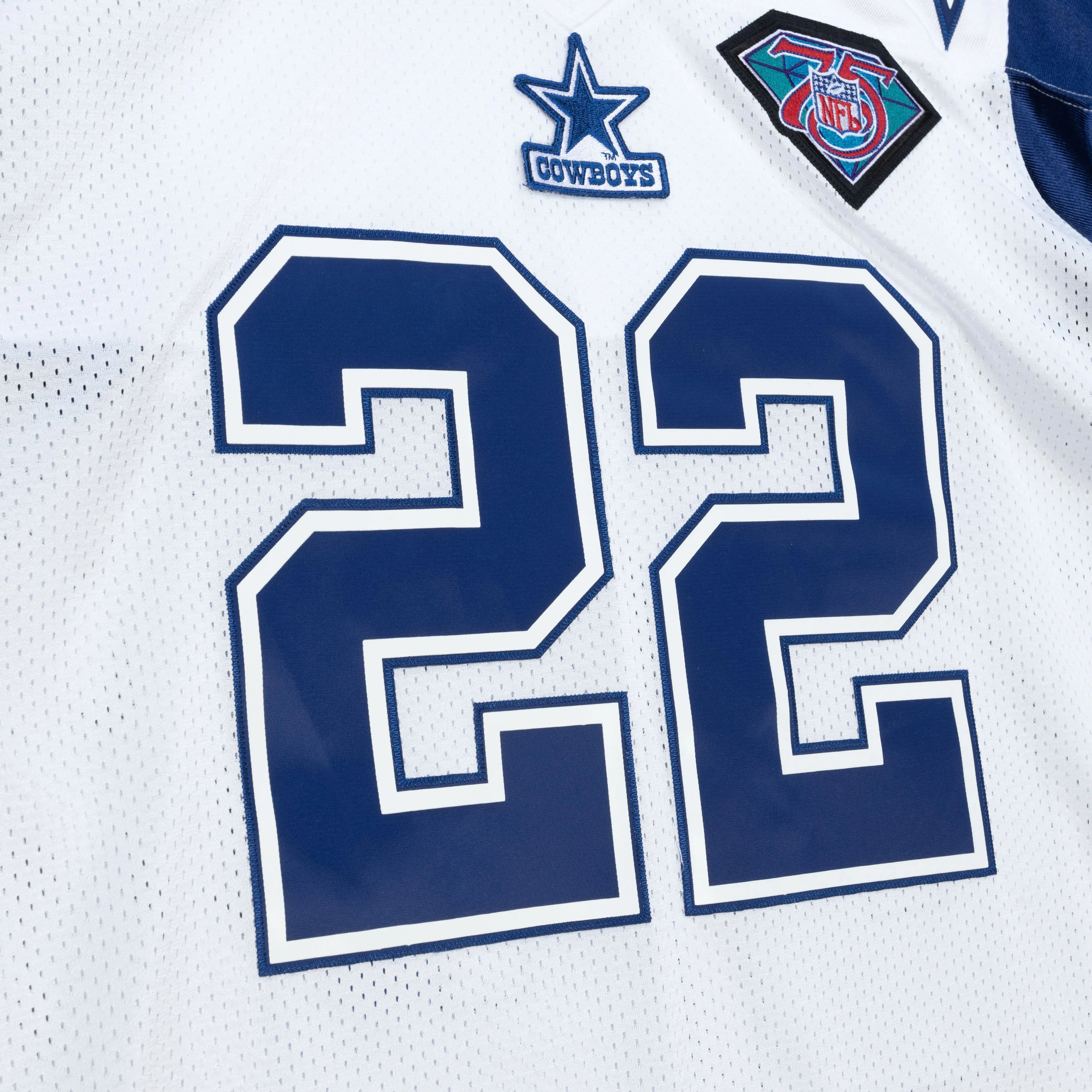 Mitchell & Ness Men's NFL White Jersey Cowboys 1994 Emmitt Smith Jerseys sold by Zulily product image thumbnail 3