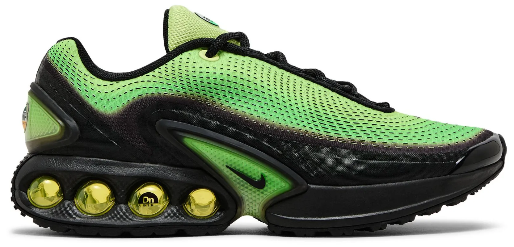 Nike Men's Air Max Dn 'Light Lemon Twist Black' Sneakers made by Nike