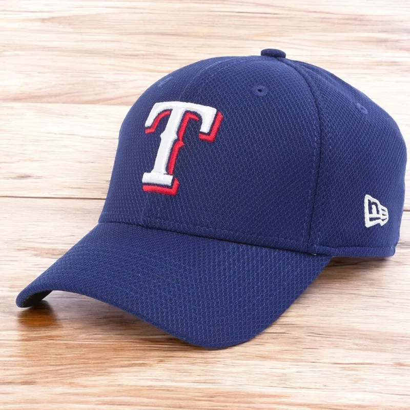New Era Men's MLB Diamond Era Classic 39Thirty Stretch Cap Texas Rangers Hats sold by Zulily