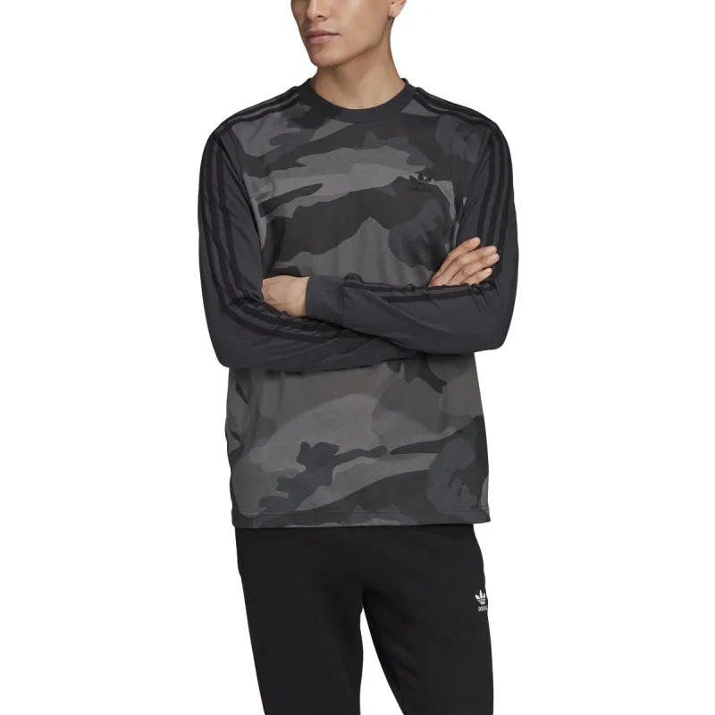 adidas Men's Originals Camo Longsleeve Tee made by Adidas