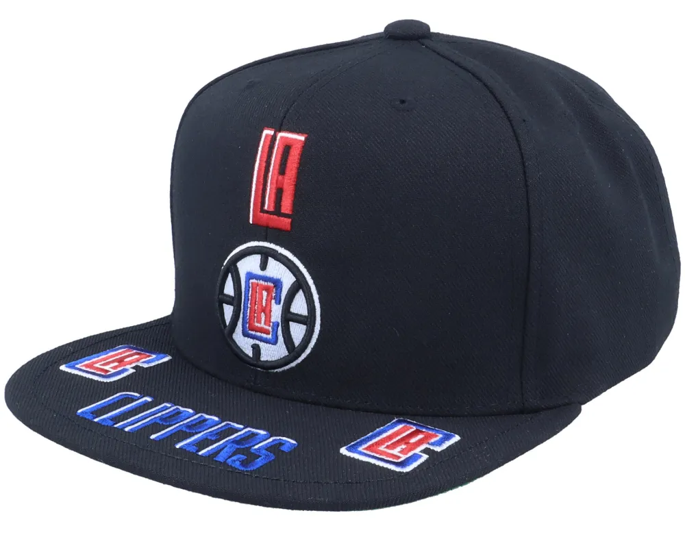 Mitchell & Ness Men's NBA Front Loaded Snapback Clippers Snapback Caps sold by Zulily