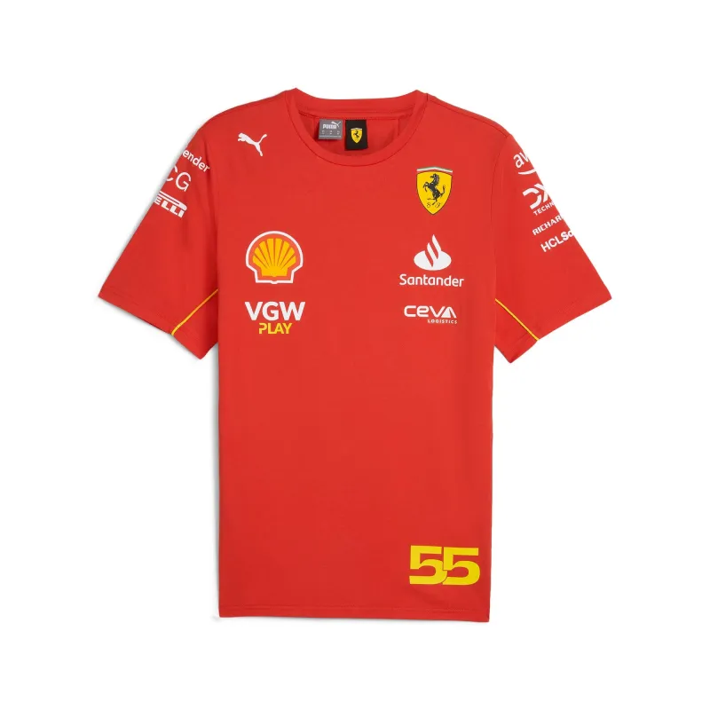Puma Men's Sf Scuderia Ferrari Sainz Tee Tops sold by Zulily