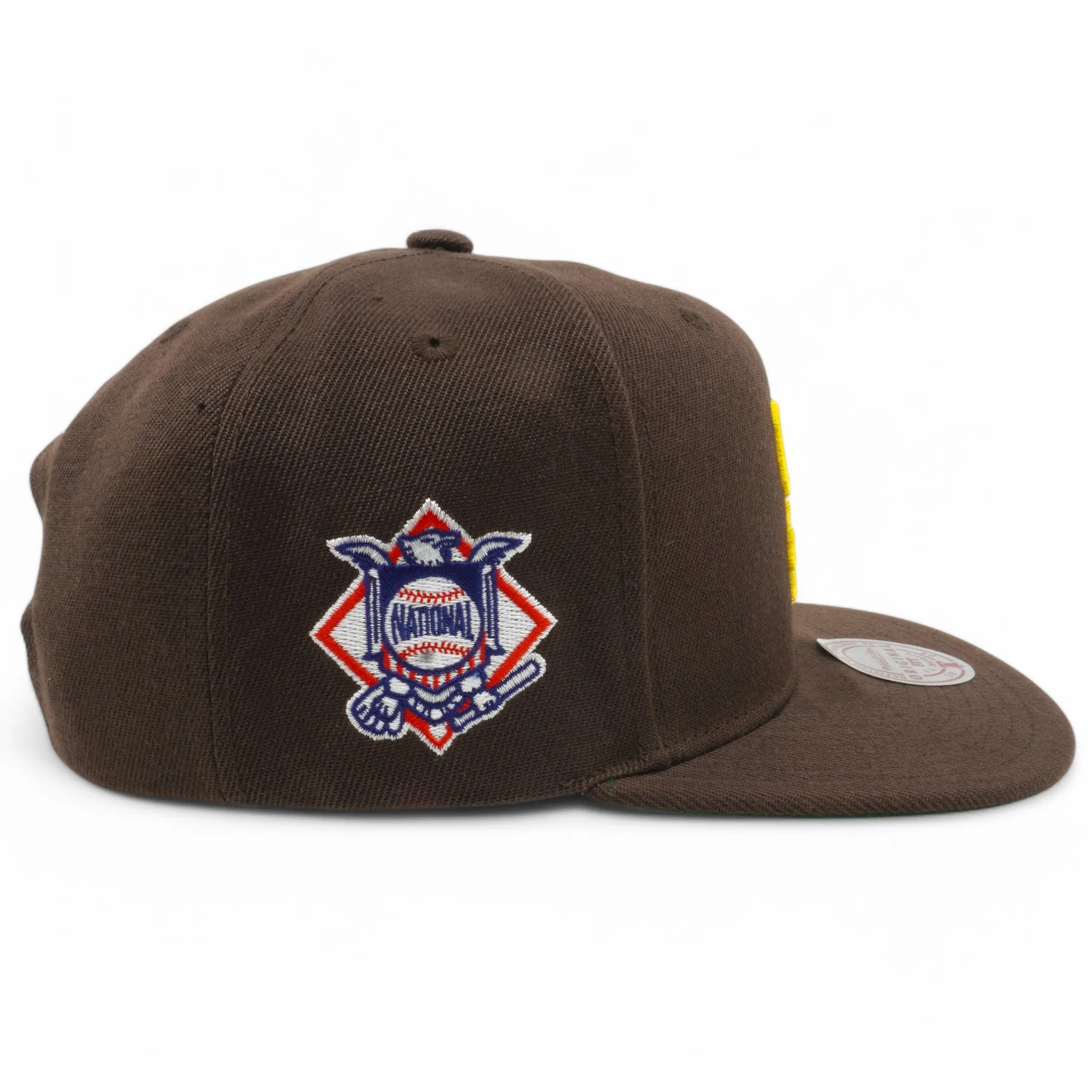 Mitchell & Ness Men's MLB League Patch Snapback Padres Snapback Caps sold by Zulily product image thumbnail 4