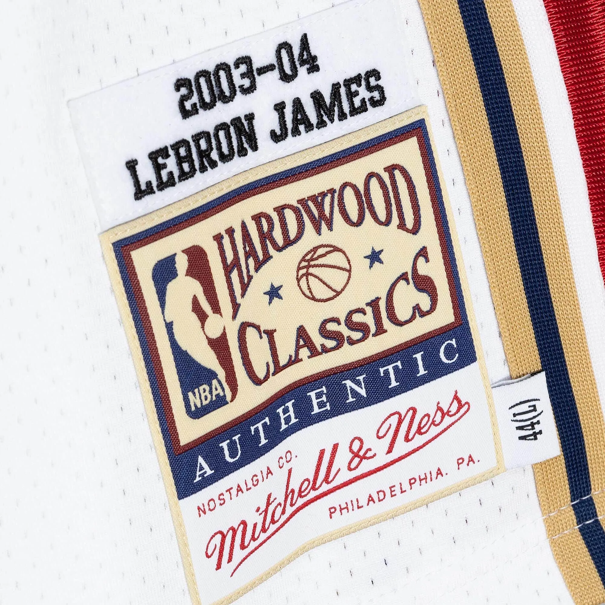 Mitchell & Ness NBA Authentic Jersey Cleveland Cavaliers 03 Lebron James Jerseys sold by Zulily product image thumbnail 4