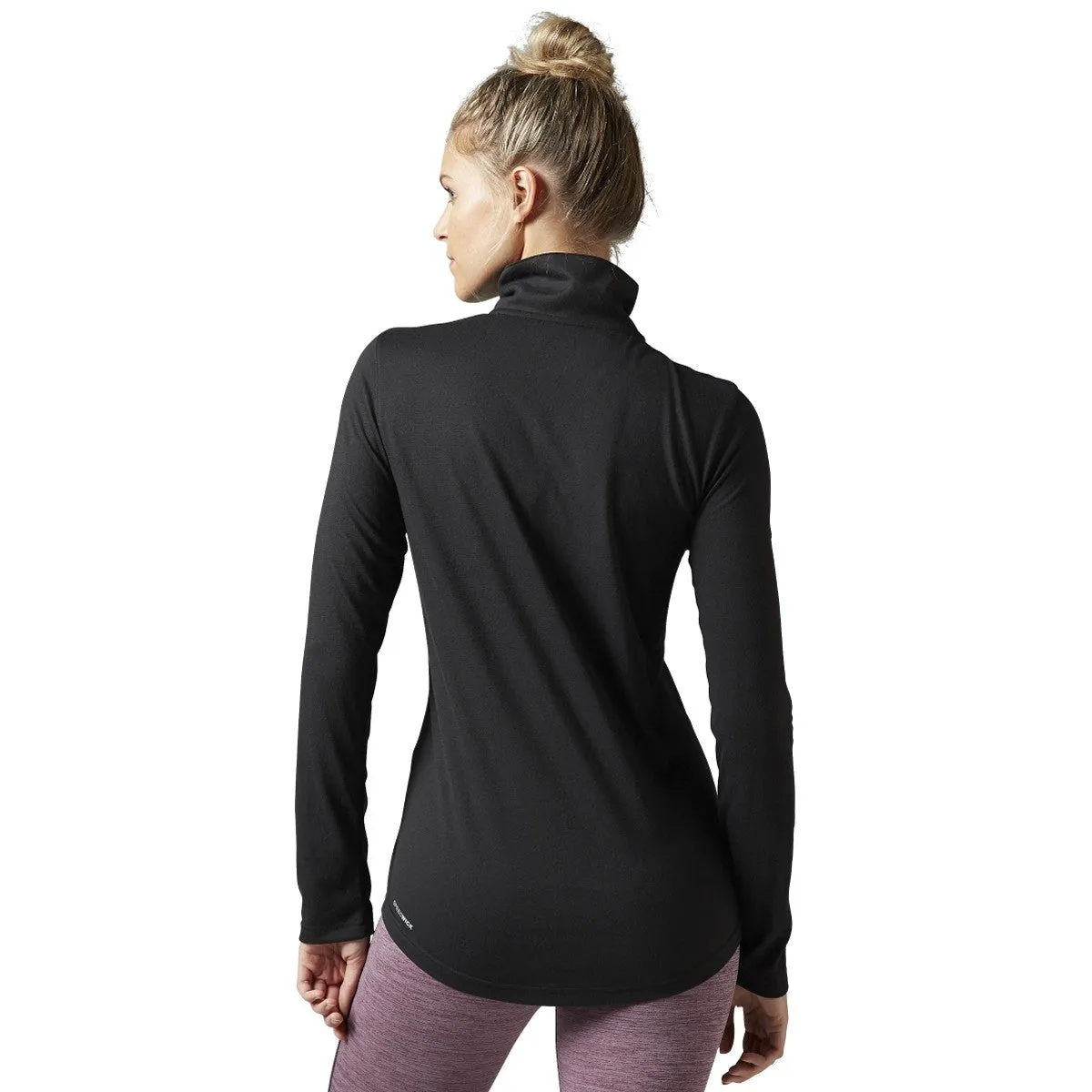 Reebok Women's Workout Ready Supremium 2.0 1/4 Zip Half Zip & Quarter Zip sold by Zulily product image thumbnail 2