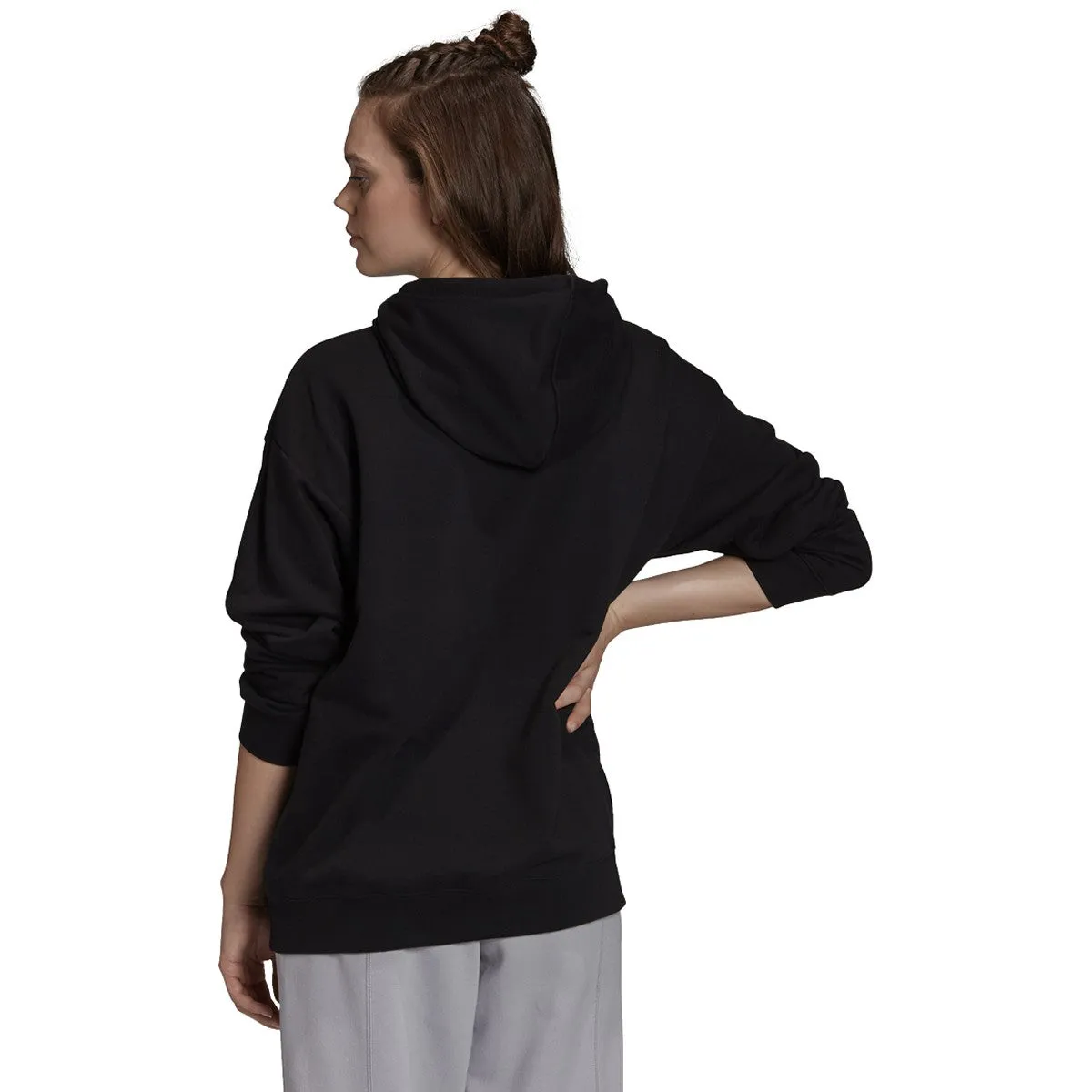 adidas Women's Trefoil Essentials Hoodie sold by Zulily product image thumbnail 2
