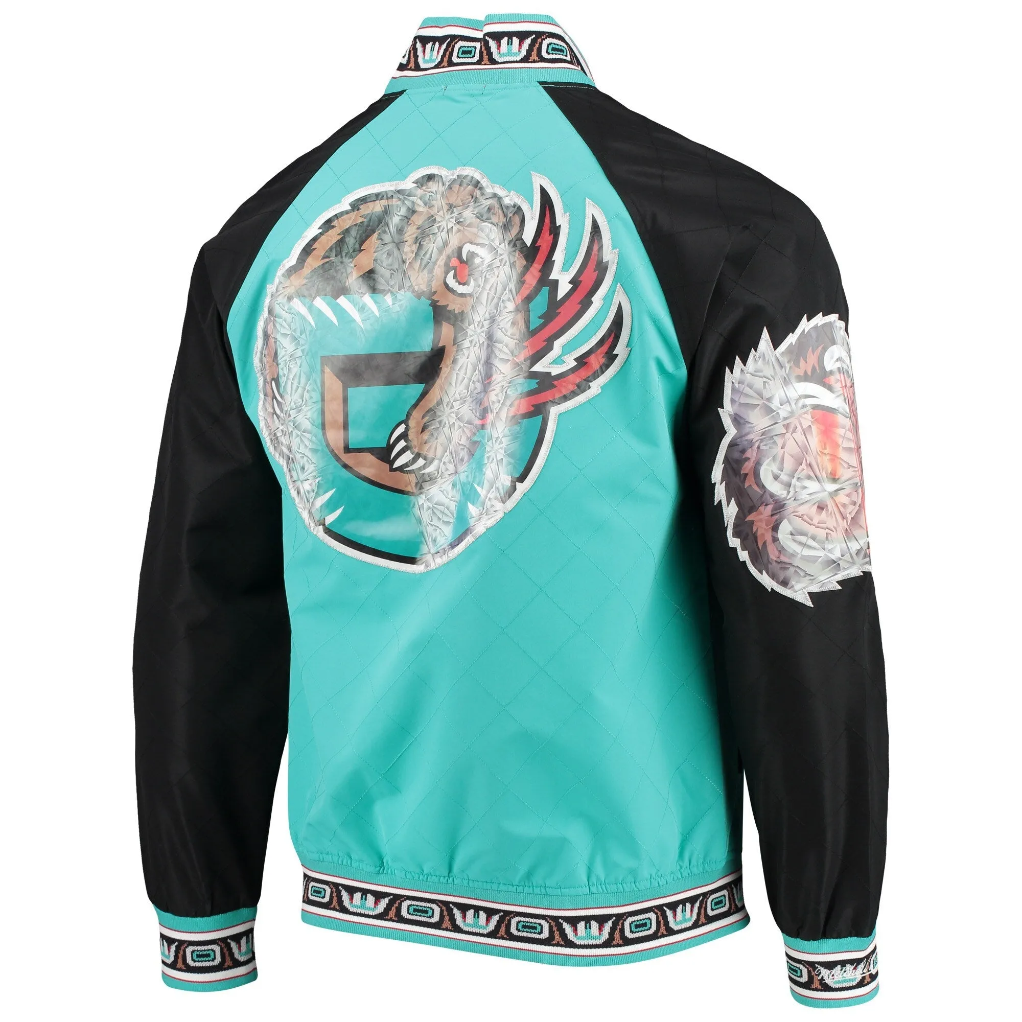 Mitchell & Ness Men's 75Th Anni Warm Up Jacket Grizzlies Jackets sold by Zulily product image thumbnail 3