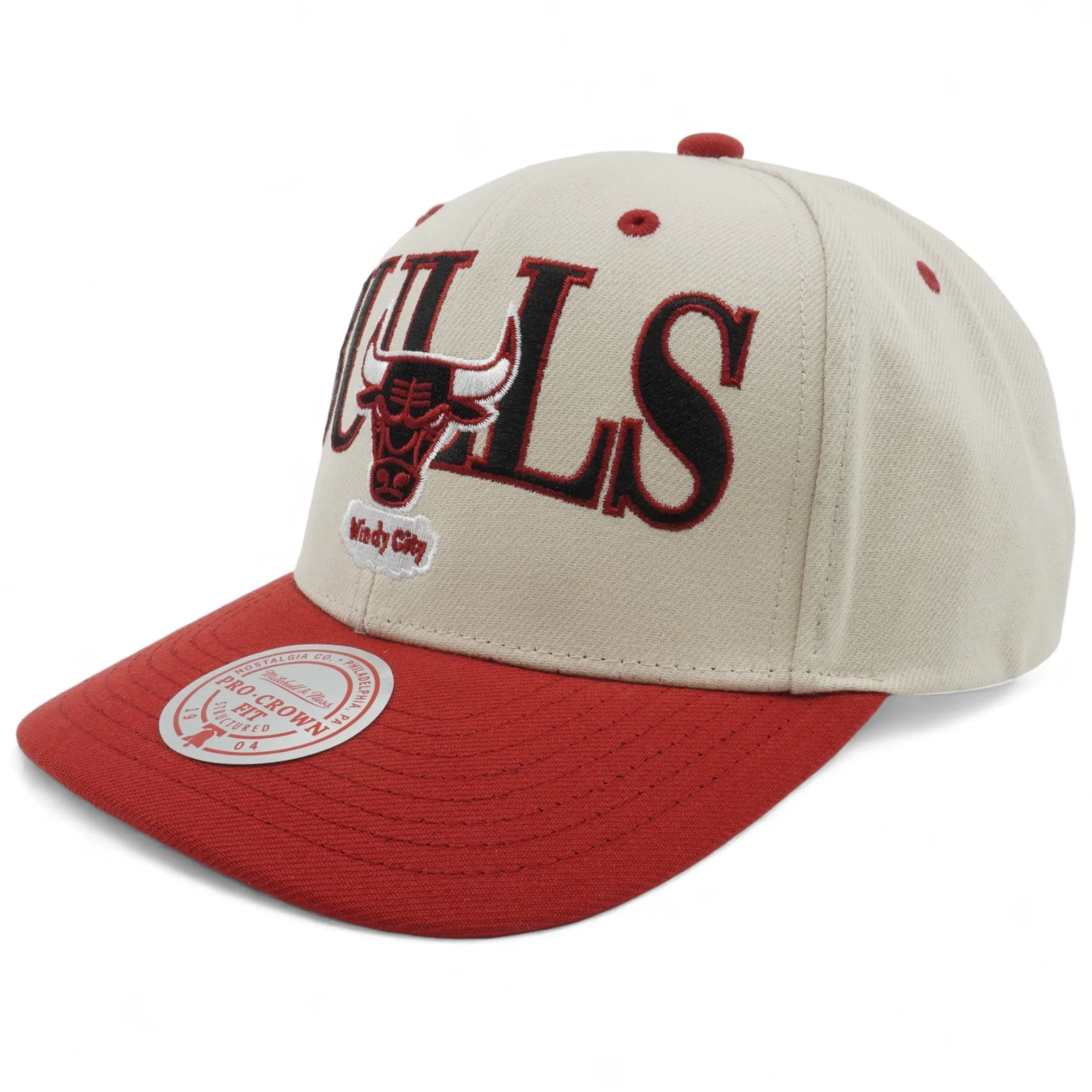 Mitchell & Ness Men's NBA Off With The Crown Snapback Hwc Bulls Snapback Caps sold by Zulily