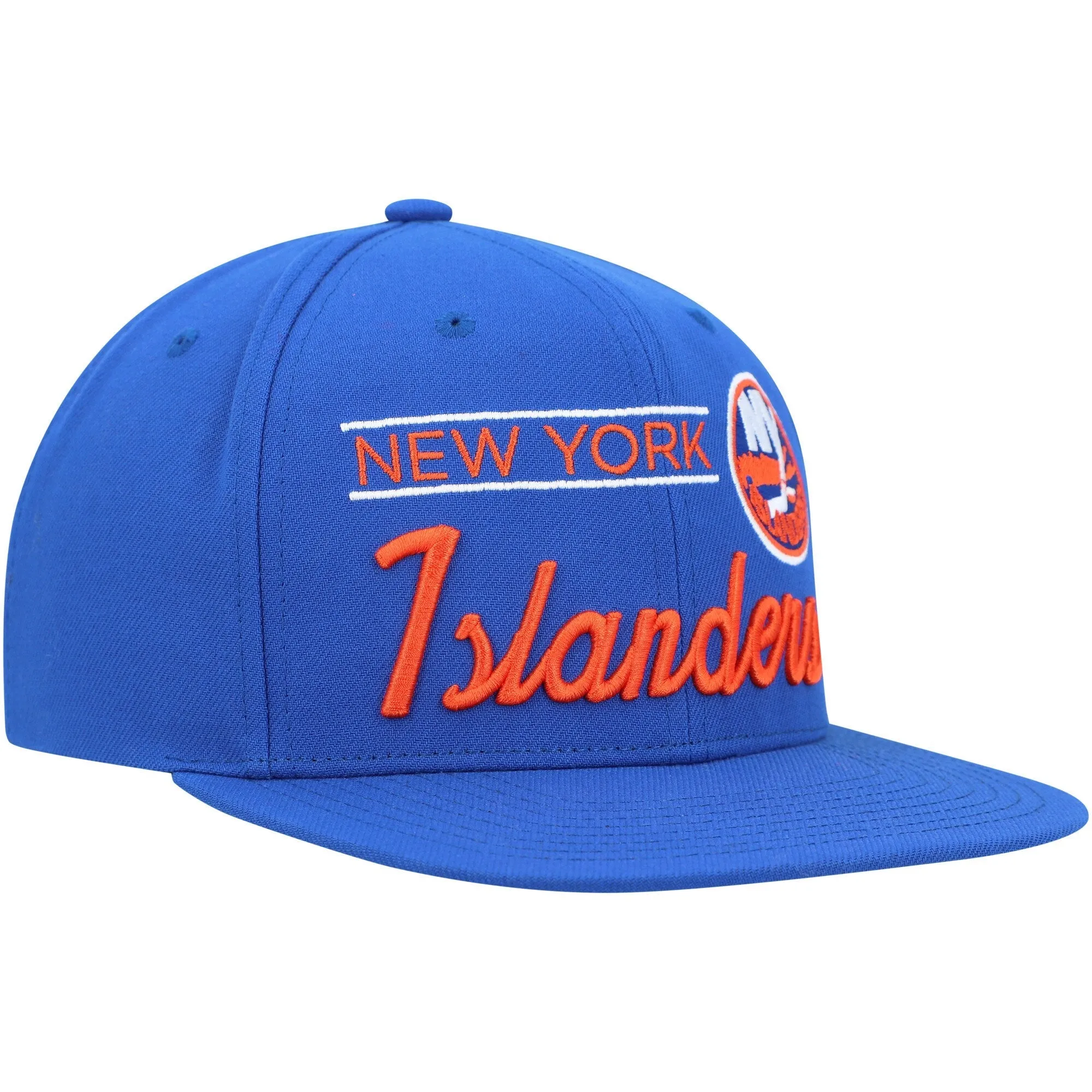 Mitchell & Ness Men's NHL Retro Lock Up Snapback Islanders Snapback Caps sold by Zulily product image thumbnail 3