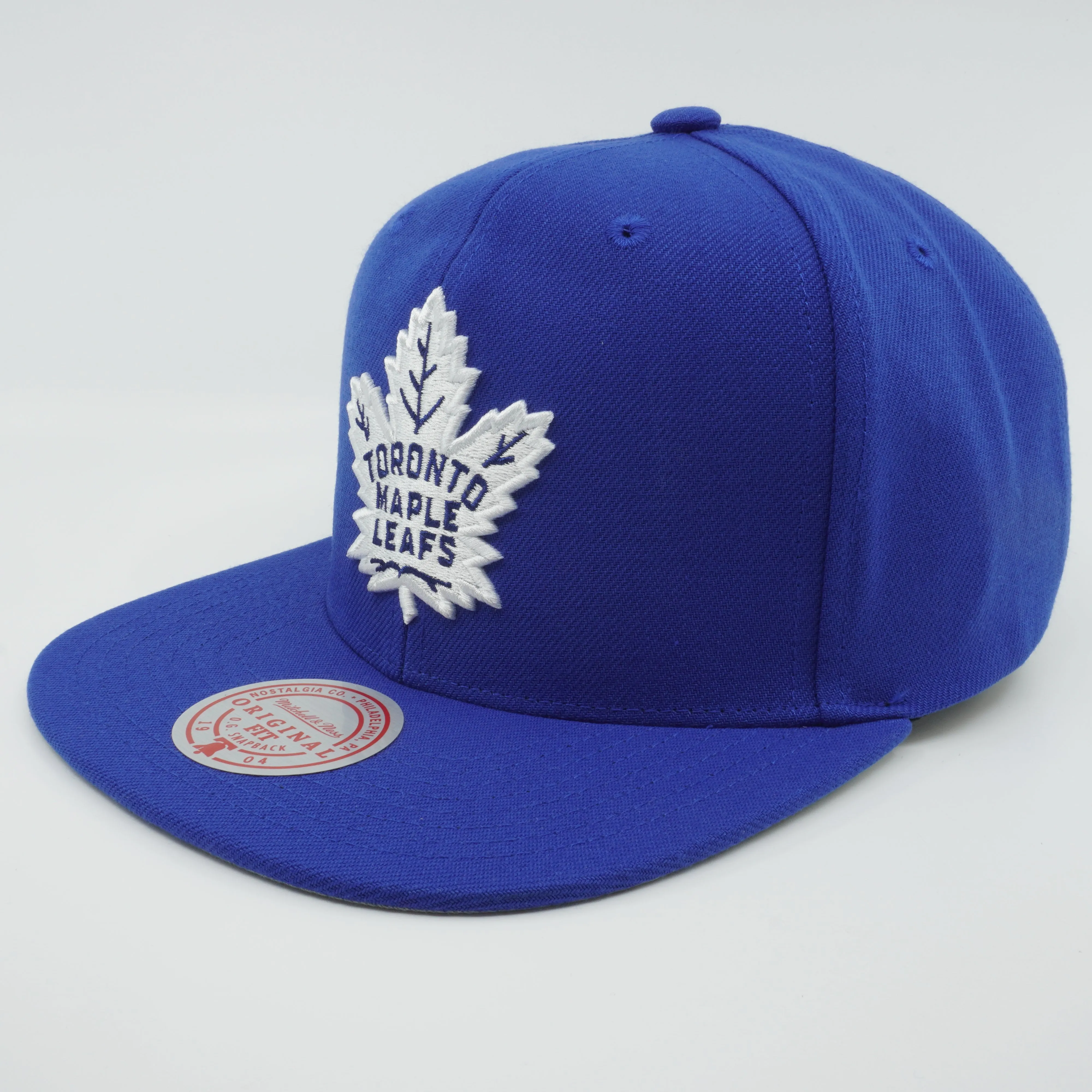 Mitchell & Ness Men's NHL Back To Basics Snapback Maple Leafs Snapback Caps sold by Zulily