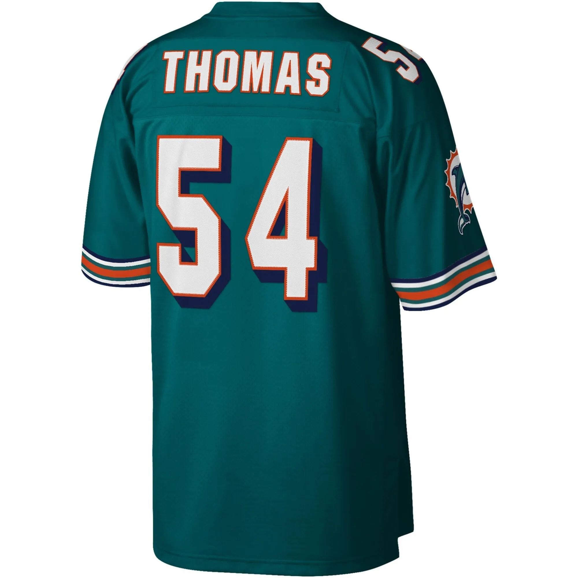 Mitchell & Ness Men's NFL Legacy Jersey Dolphins 2006 Zach Thomas Jerseys sold by Zulily product image thumbnail 2