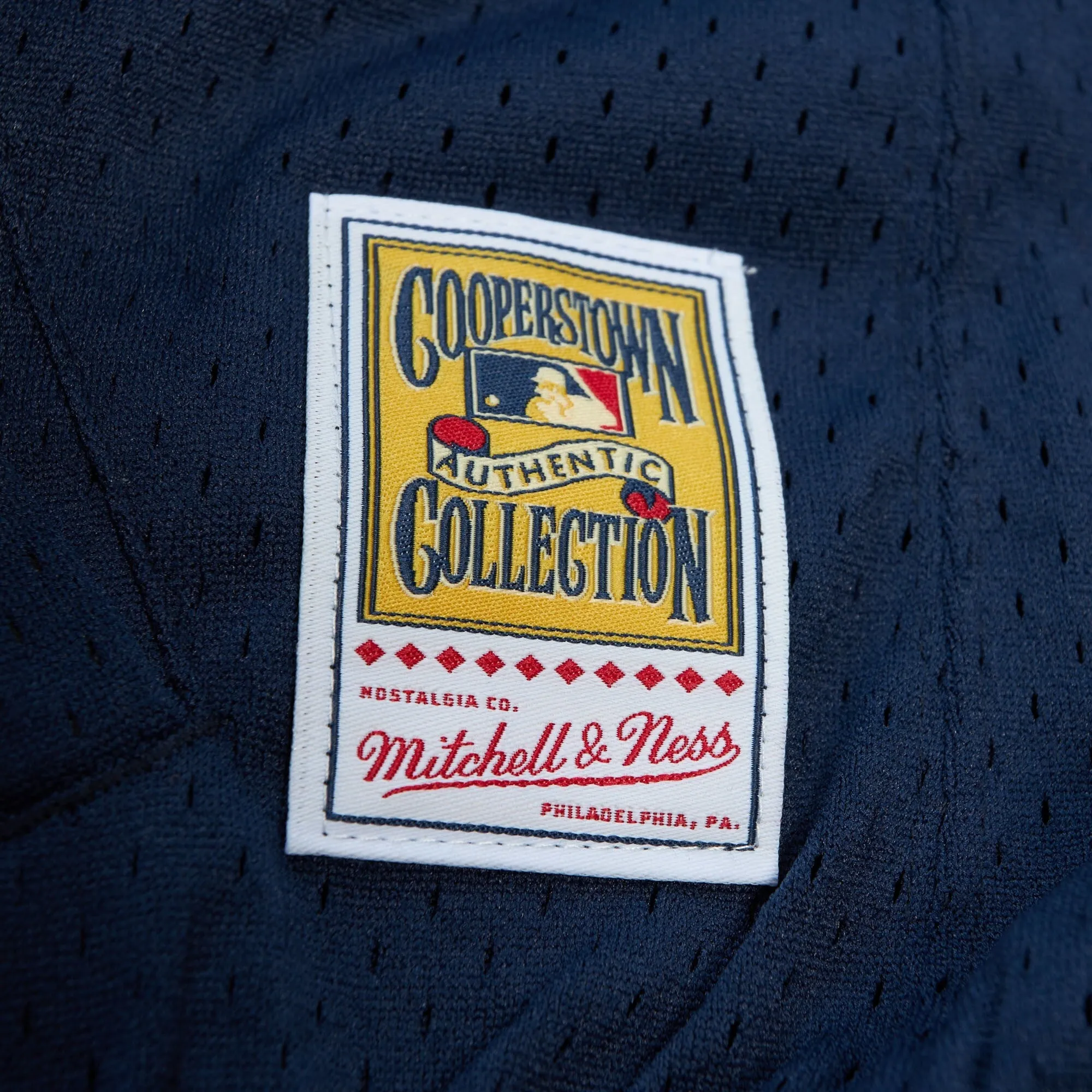Mitchell & Ness Men's MLB Authentic Bp Jersey - 1/4 Zip Braves 1991 Jerseys sold by Zulily product image thumbnail 5