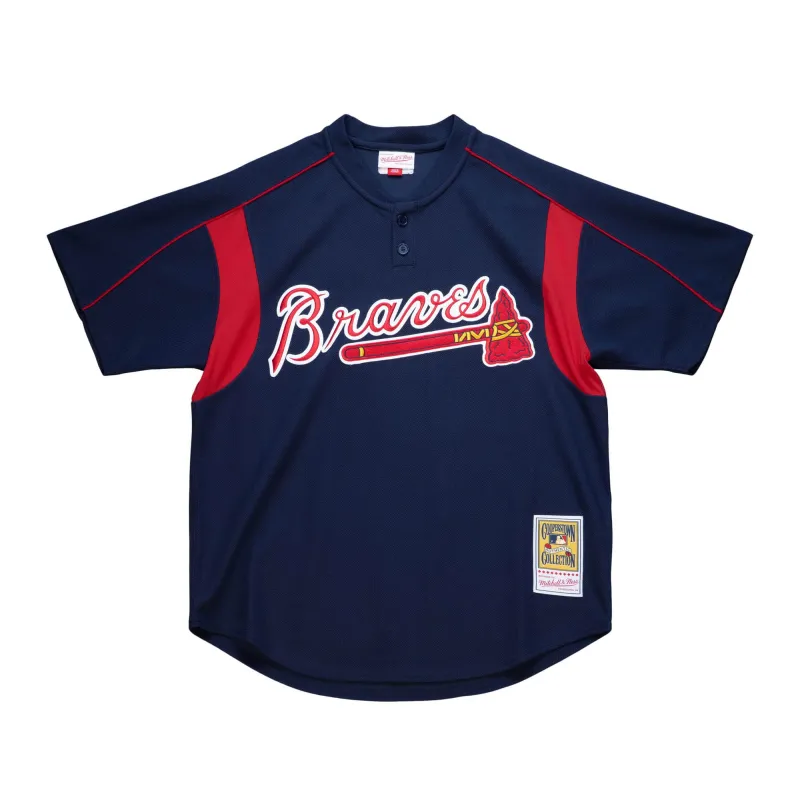 Mitchell & Ness MLB Batting Practice Jersey Atlanta Braves 2003 Greg Maddux sold by Zulily