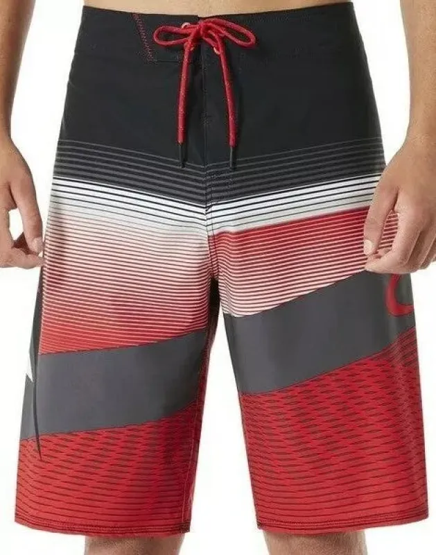 Oakley Men's Red Line Shorts Gnarly Wave sold by Zulily