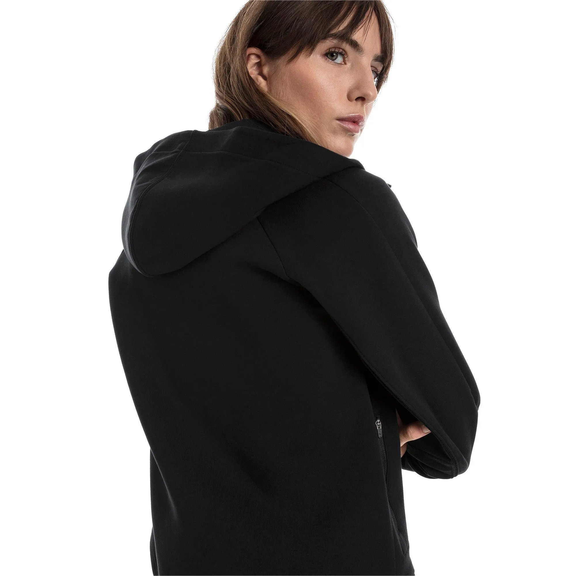 Puma Women's Evostripe Move Hooded Jacket Jackets sold by Zulily product image thumbnail 3