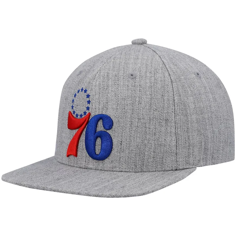 Mitchell & Ness Men's NBA Team Heather 2.0 Snapback 76Ers sold by Zulily