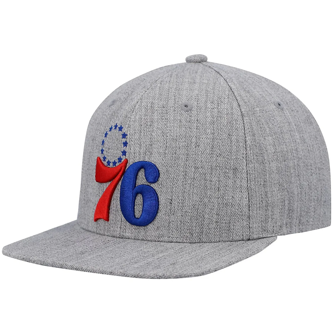Mitchell & Ness Men's NBA Team Heather 2.0 Snapback 76Ers sold by Zulily