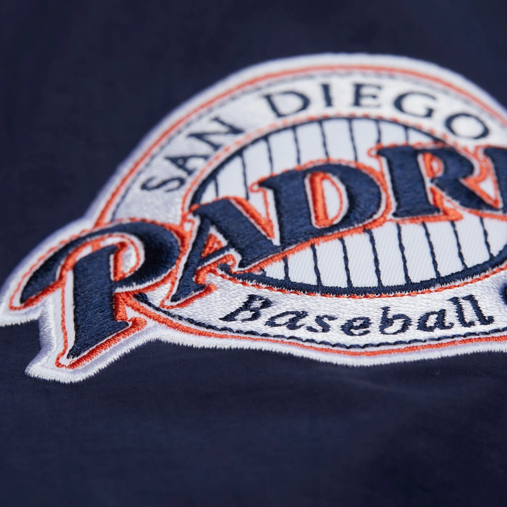 Mitchell & Ness Men's MLB Nylon Pullover Jacket Vintage Logo Padres Pullovers sold by Zulily product image thumbnail 5