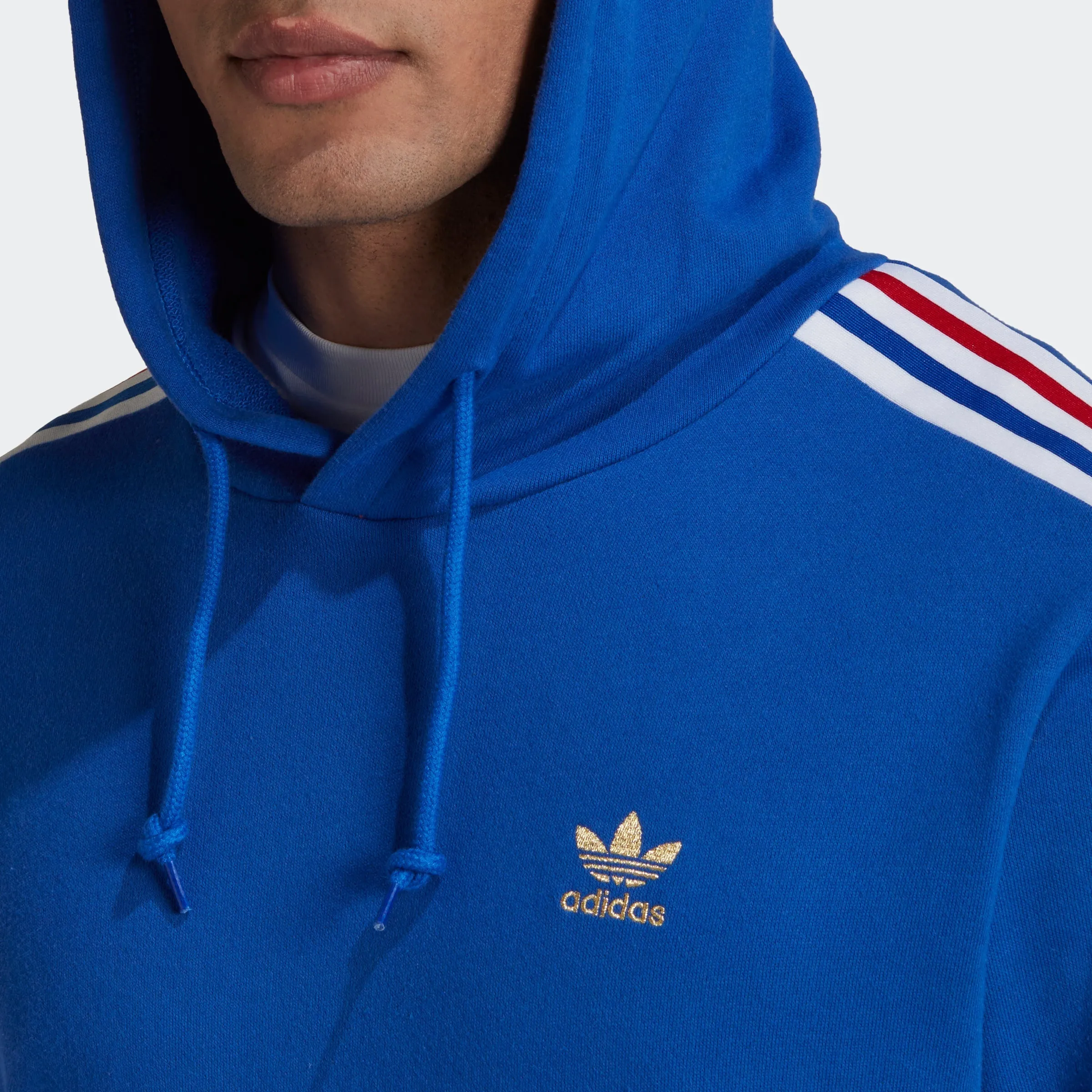 adidas Men's Fb Nations 3 Stripes Hoody sold by Zulily product image thumbnail 4