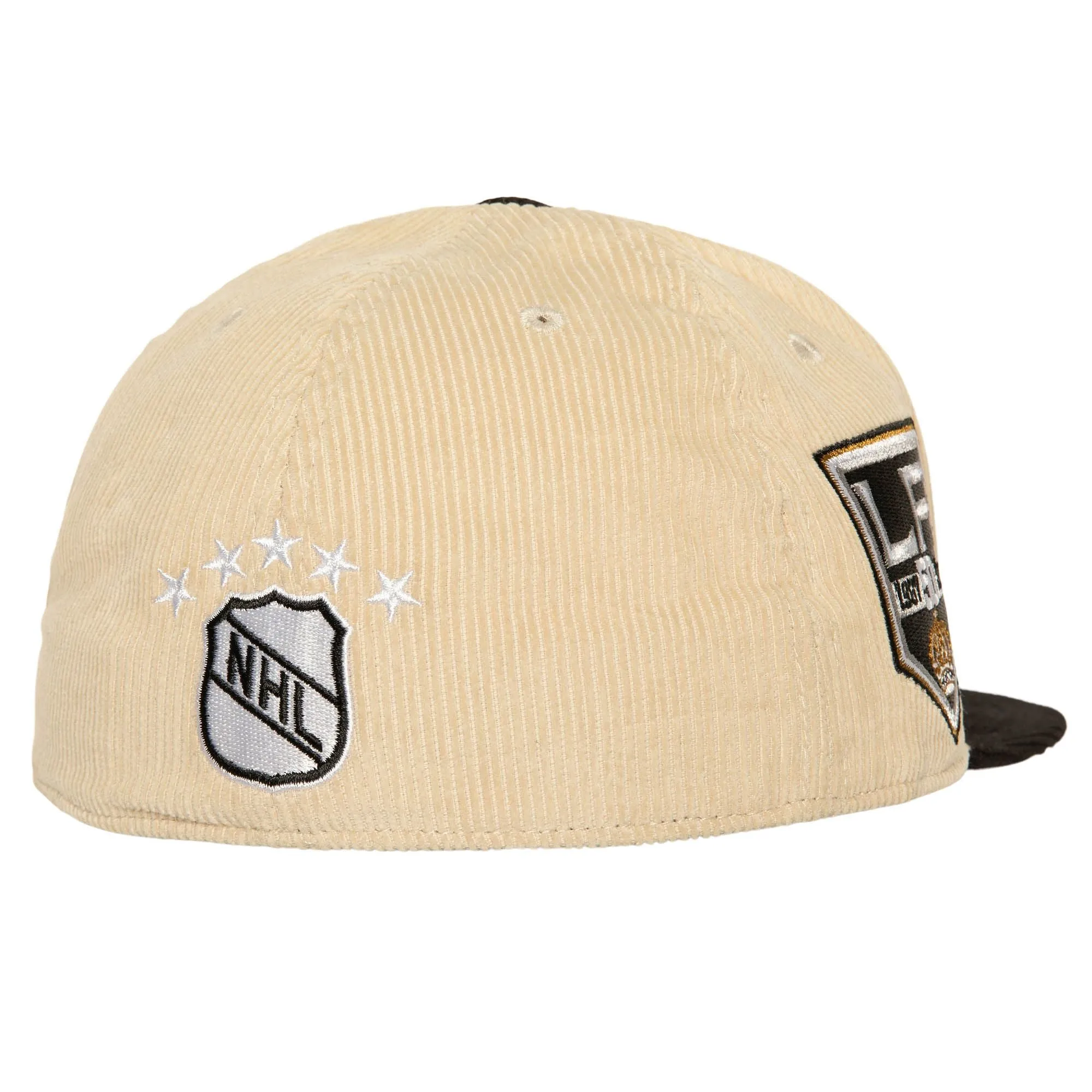 Mitchell & Ness Men's NHL 2 Tone Team Cord Fitted Vntg Kings Fitted Caps sold by Zulily product image thumbnail 3