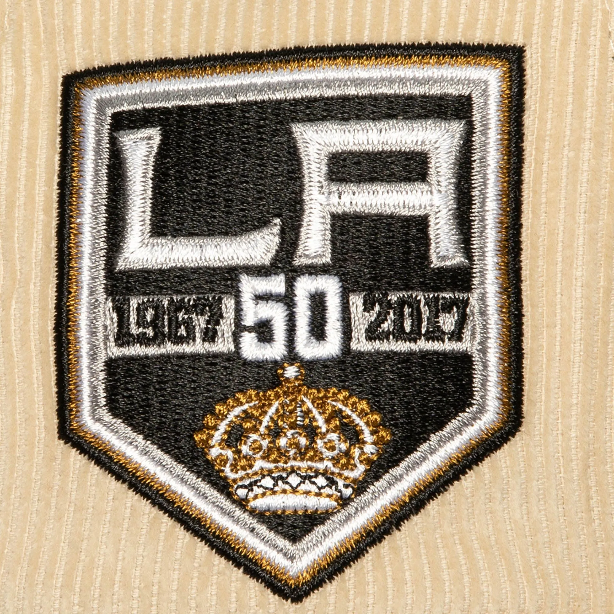 Mitchell & Ness Men's NHL 2 Tone Team Cord Fitted Vntg Kings Fitted Caps sold by Zulily product image thumbnail 4